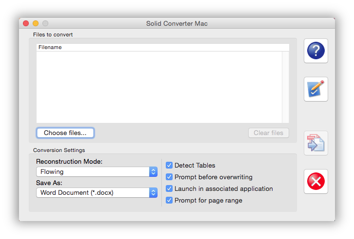 Lançamento Solid Converter Mac